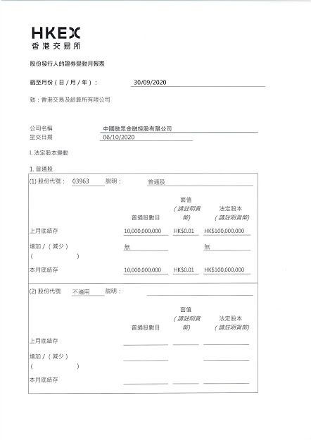 月報表